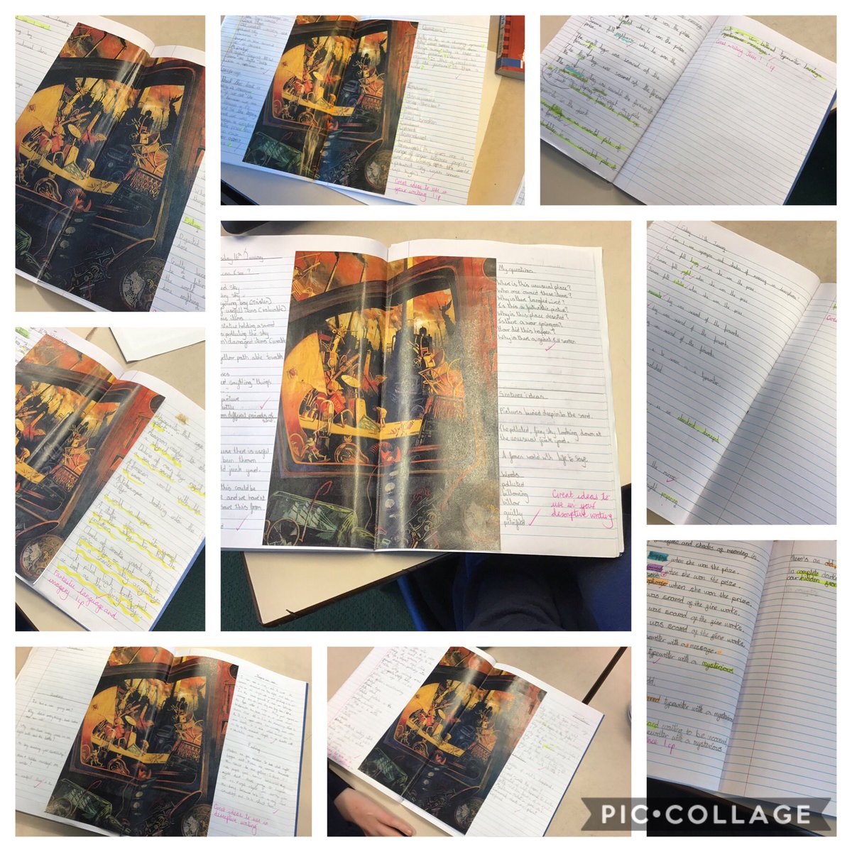 MrsRobinsonHLTA's tweet image. Using an image from ‘The Viewer’, Willow Class have been thinking about creating a setting description. I’m excited to see their ideas come together in their final pieces! #wearereaders #wearewriters #theviewer #picturebook @Middlethorpepr1