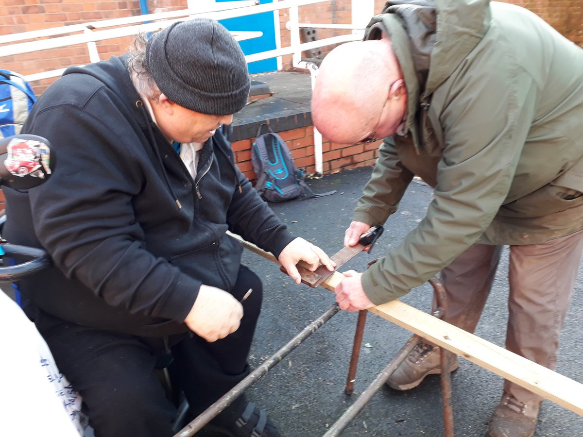 fruitnutvillage's tweet photo. Busy again @stirchleybaths and @StirchLibrary creating the container #ForestGarden. Most of the plants are now ordered and beds will soon be built. #SellyOakNNS @SellyOakNNS https://t.co/cdNJtITNxl
