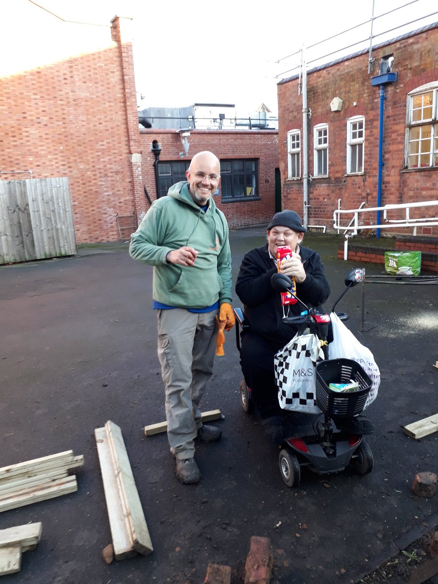 fruitnutvillage's tweet photo. Busy again @stirchleybaths and @StirchLibrary creating the container #ForestGarden. Most of the plants are now ordered and beds will soon be built. #SellyOakNNS @SellyOakNNS https://t.co/cdNJtITNxl