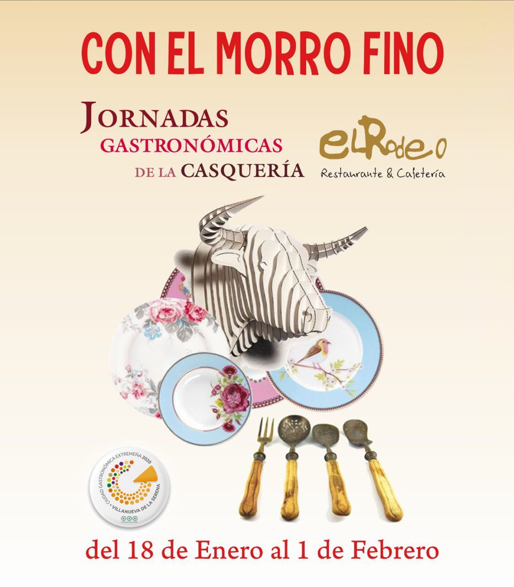 aytovvaserena's tweet photo. A lo largo de 2020, se va a desarrollar un amplio programa de actividades con motivo del sello Villanueva Ciudad Gastronómica Extremeña 2020, que va a situar a la ciudad como referente gastronómico y cultural. #VillanuevaCGE2020 https://t.co/uPRIV1xCMO