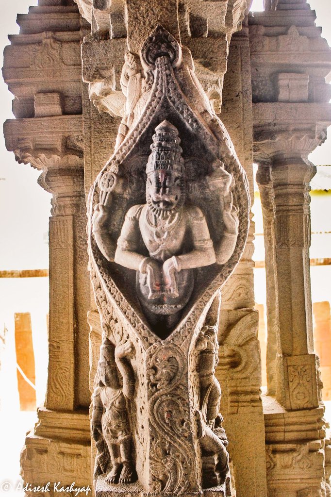 Sri Lakshmi Narasimha Swami Temple, Ahobilam, Kurnool district, Andhra Pradesh.