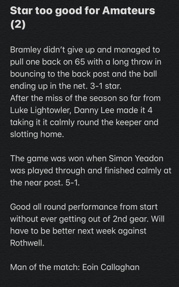 Northern Star FC tweet media