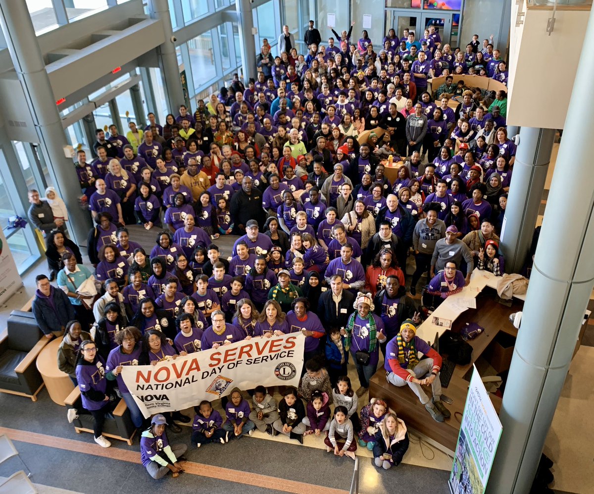 fvglover's tweet photo. Another great MLK Day of Service @NOVAcommcollege! #boldlyNOVA
#novaserves #MLKDay2020 https://t.co/CCDmK2ej5j