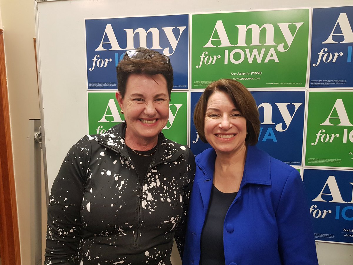 groenbar's tweet photo. During upcoming 2020 Iowa caucus I met in Des Moines senator @amyklobuchar who is running for Democratic presidential candidacy
#AmyForIowa #Election2020 #Iowa https://t.co/0qHKSFgXfN