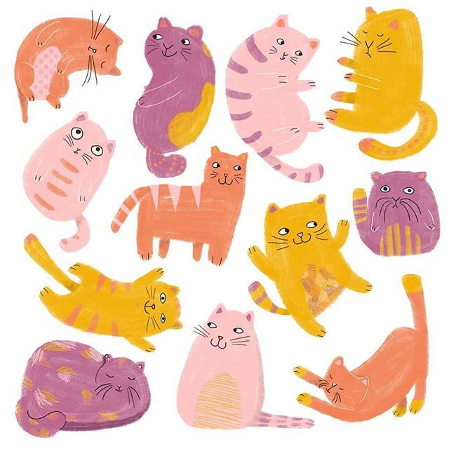 This one is a bit of fun for a Monday, I wish real cats came in these colours! 
What colour would your dream cat be?

#artcat #cutecats #purrfection #catart #catsofgram #catlifestyle #meow #felinelove #cutecatsoninstagram #catsofinsta #cats #catlife #cat… ift.tt/30Dse8E