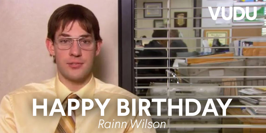 Happy birthday Rainn Wilson! Remember: imitation is the sincerest form of flattery. 