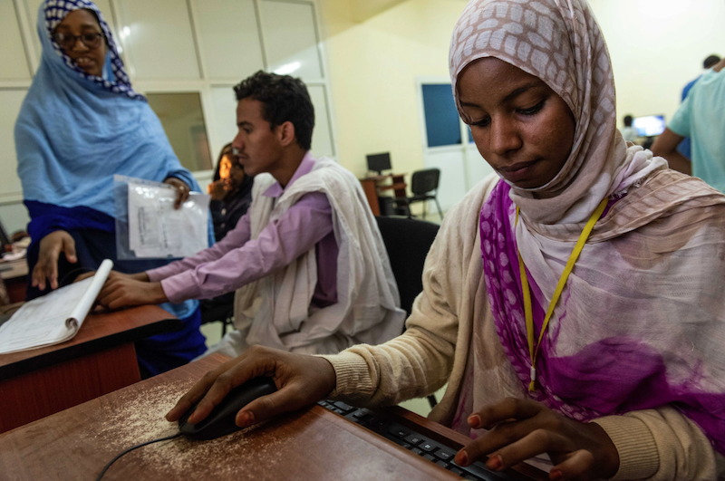 UNDP's tweet photo. Migrants contribute to ~10% of GDP. How can migration work for sustainable development? @asakookai outlines 3 insights as the Global Forum for Migration &amp; Development starts today in #Quito, Ecuador: https://t.co/BjGL9IrZhq 
#GFMD12 #XIICumbreGFMDQuito https://t.co/svO3ziXmNi