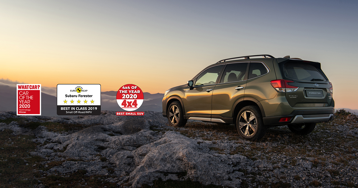 All-new #Subaru Forester e-BOXER has won a hat-trick of awards this month including <a href="/whatcar/">What Car?</a> Technology Award! We’re delighted to receive these accolades, which are testimony to our commitment to building cars that truly are #BetterWhereItMatters. bit.ly/2QNSxWj.