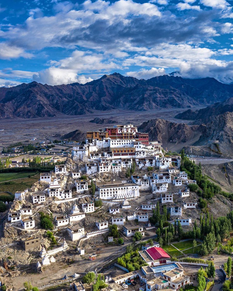 Thiksay Monastery, Ladakh, Leh, India [via: Abhishaanth]