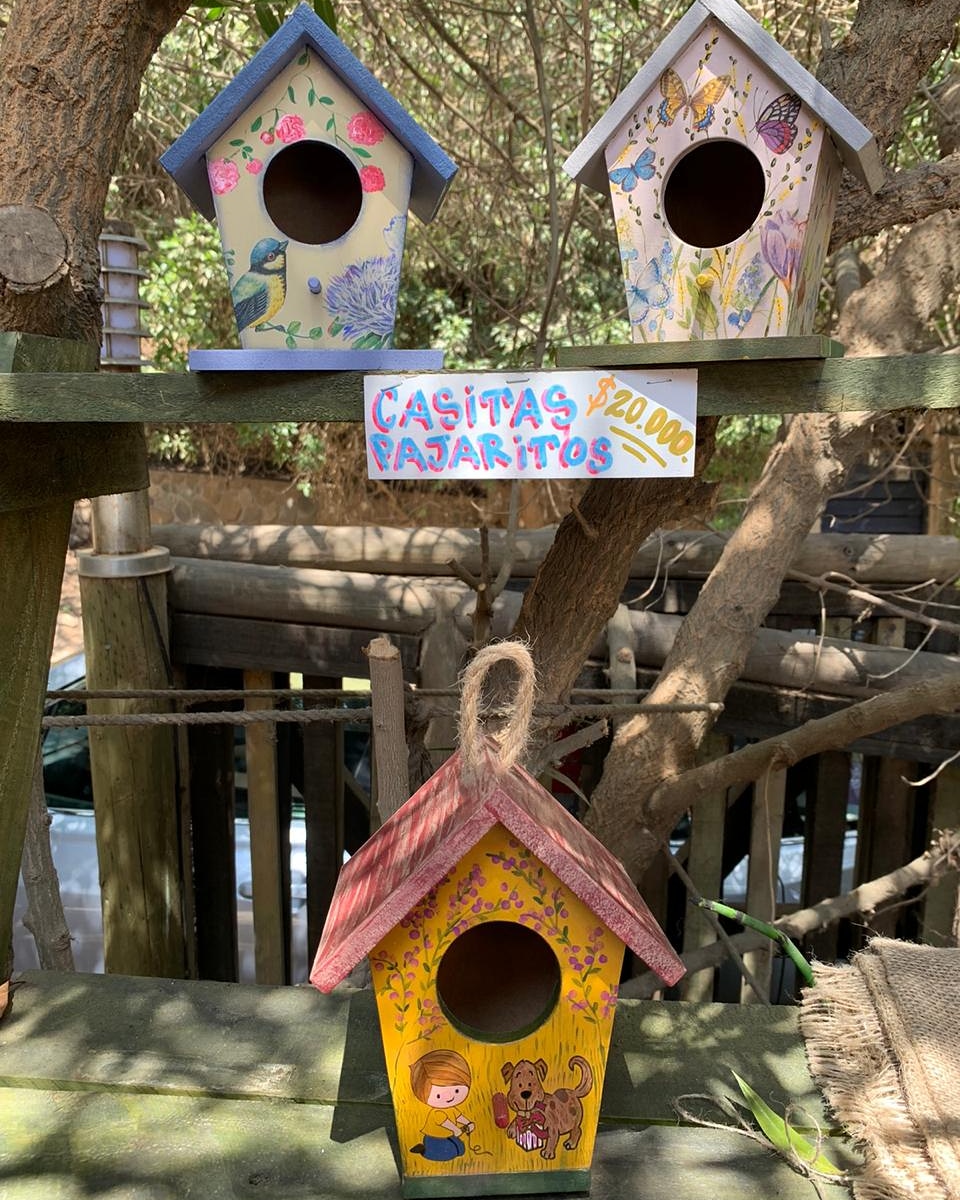 SaboresyTentaci's tweet photo. Estas casitas para pajaritos, hechas a mano y con materiales reciclados, las encuentras en nuestra cafetería
#Maitencillo https://t.co/GJPittAnaC