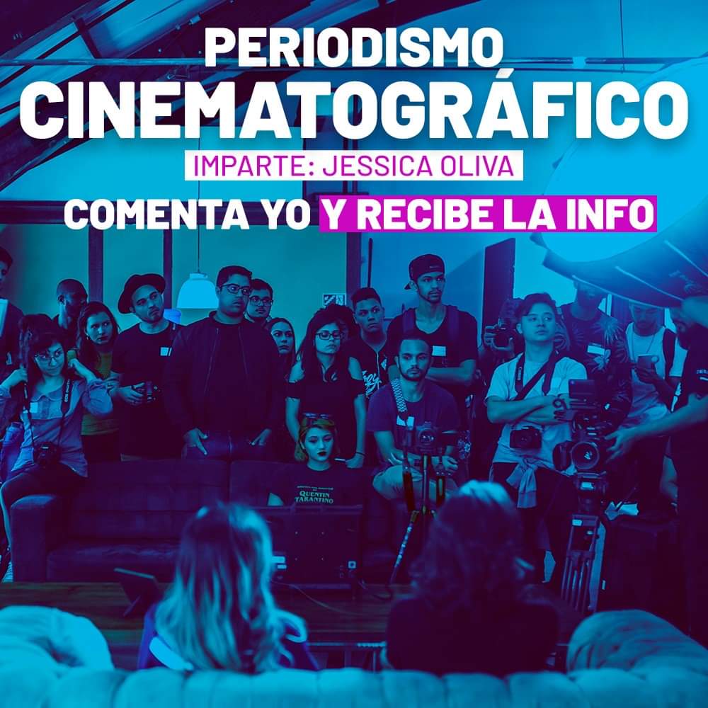 Filmadores's tweet photo. Domina las herramientas periodísticas para aplicarlas a tus contenidos digitales de la mano de Jessica Oliva, editora de @CinePREMIERE 🎬🎥
#FelizLunes https://t.co/yccfp5bgeR