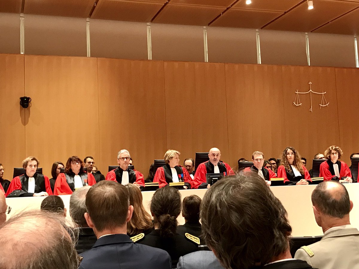 jdHAUTESERRE's tweet photo. .@jdHAUTESERRE Invitée à l'Audience solennelle de rentrée du Tribunal judiciaire présidée par le Président du TGI de Paris, Stéphane NOEL #TGI https://t.co/r48RiVb2RN