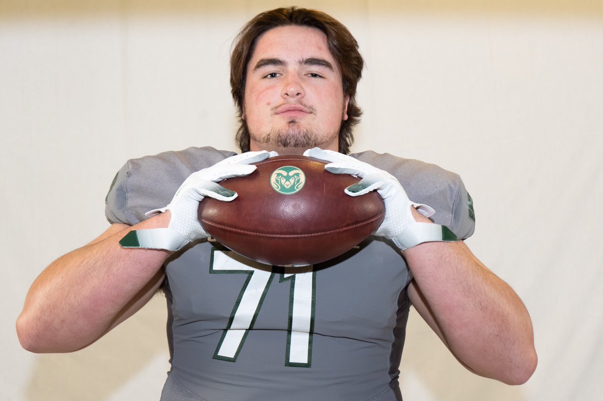 I am excited to announce that I have committed to Colorado State University! Thank you @CoachAddazio <a href="/LouieAddazio/">Coach Louie Addazio</a> <a href="/CSUFootball/">Colorado State Football</a> for the opportunity to be great! I can’t wait to join the Ram family and get to work! <a href="/AllegianceOL/">Allegiance Athletics</a> <a href="/_groundzer0/">Ground Zero</a> #GreenGang20 #OLineU #GoRams