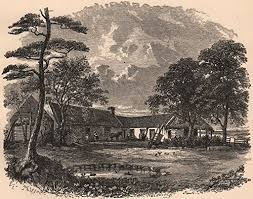 I have issues with  #BurnsNight cos Rabbie was such a goat w/ the ladies but still there are interesting women round him... so a THREAD  Burns 1st poem, O Once I Lov'd A Bonny Lass, was inspired by his passion for 'Handsome Nell' a co-worker on this farm  He was 15.  /1