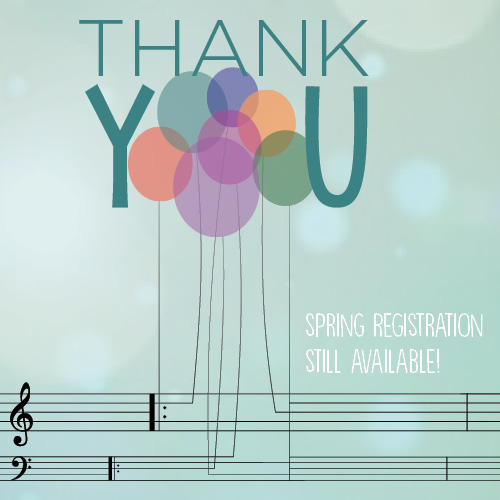 Thank you for visiting our Spring Open House yesterday. We hope you had a blast making music at our instrument petting zoo and early childhood classes. There's still time to register for spring - call, stop by, or register online. #cmsopenhouse #cmsspringregistration
