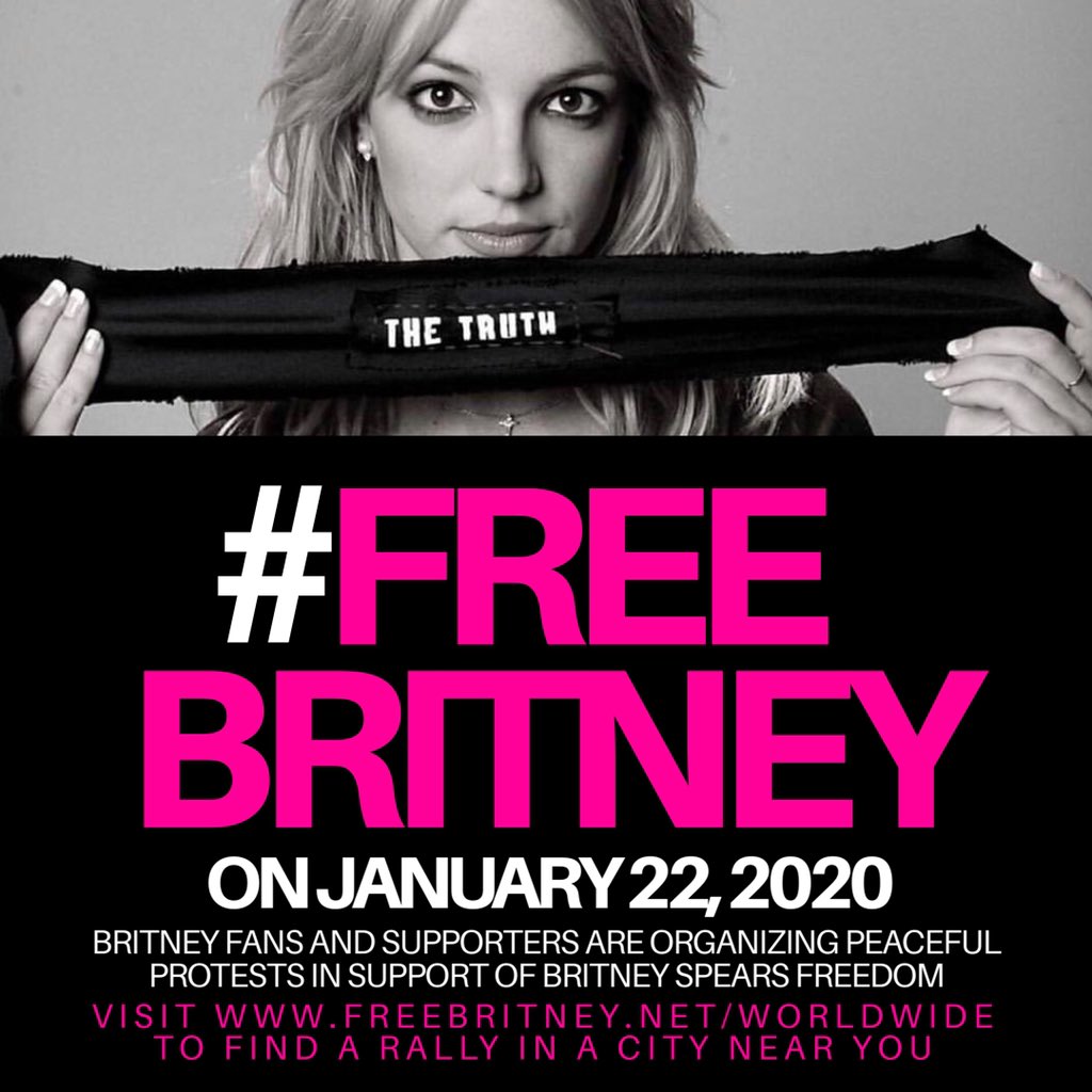 #FreeBritney #SaveBritney #HelpBritney #EndTheCONservatorship Free Britney Spears from a 12 year conservatorship