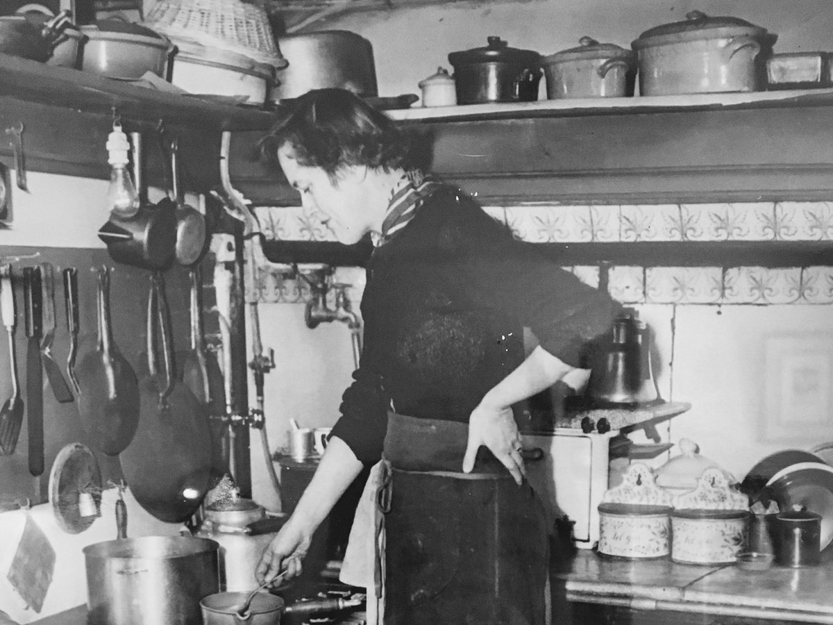 Julia Child at the Stove