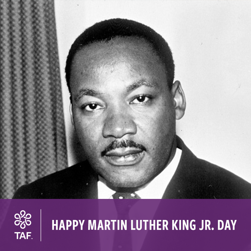 AssistanceFund's tweet photo. "We cannot walk alone." - Dr. Martin Luther King Jr. #MLKDay #TAFCares #YouHaveTAF https://t.co/73106IUIKh