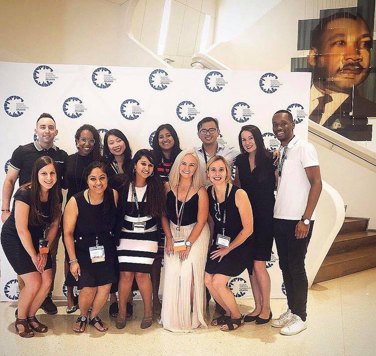 Shapers_ATL's tweet photo. Today on Martin Luther King, Jr. Day we are reflecting on our theme from #shapenac19: Boldly Shaping Beloved Communities.  How are you experiencing or showing beloved community today? #globalshapers #shapeatl https://t.co/3eF104hmTa