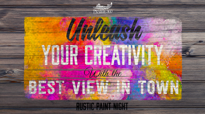 Unleash your creativity from high above the sky painting a beautiful rustic sign. Learn more here: bit.ly/2tdtfHY-Signs_…
