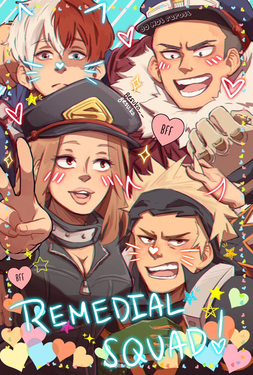 「So excited to see the Remedial Squad nex」|-` ᴀᴅ ´- busy with school ...