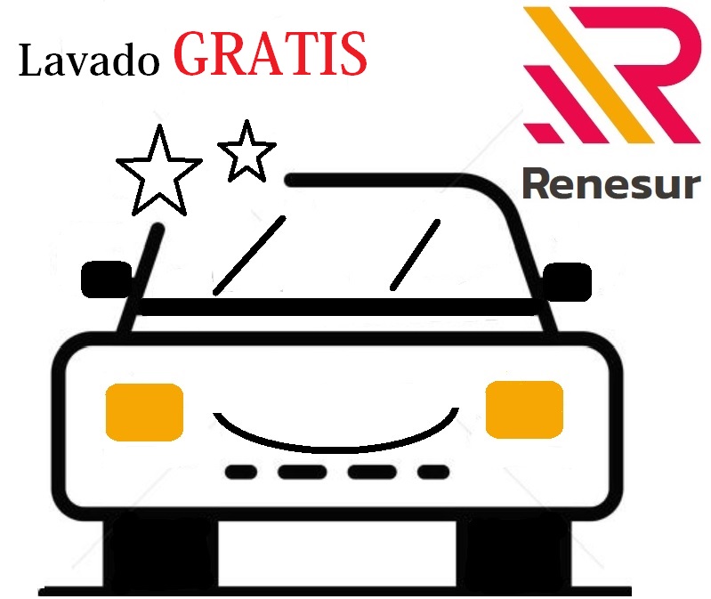 ¿Quieres lavar tu coche #gratis? 
En Renesur te lo ponemos fácil.
1⃣Ven a nuestras gasolineras y hazte ficha de cliente
2⃣Reposta 30€ o más
3⃣Llévate gratis tu lavado especial
✅Después consigue otro lavado gratis cada 150€ en tickets de repostajes 🚗