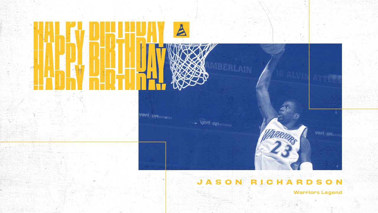 Happy Birthday Jason Richardson 