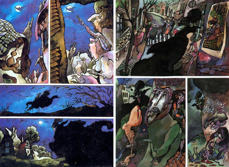 SilentBooks's tweet photo. Alberto Breccia
𝙳𝚁Á𝙲𝚄𝙻𝙰, 𝙳𝙰𝙲𝚄𝙻, 𝚅𝙻𝙰𝙳?, 𝙱𝙰𝙷...
@comma22, 1st Ed. 1984 #GraphicNovel #PictureBooks
#WordlessBooks ISBN 9788889600665 https://t.co/wwnR8KOgD8