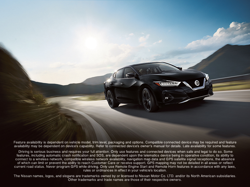 OfLithia's tweet photo. “Alexa, start the car.” Bring your garage into the tech age with the #NissanMaxima, equipped with available NissanConnect Services Skill with Amazon Alexa. Stop by Nissan Of Lithia Springs to give it a go. #ImpossiblySmart https://t.co/bq3mEHZe5M