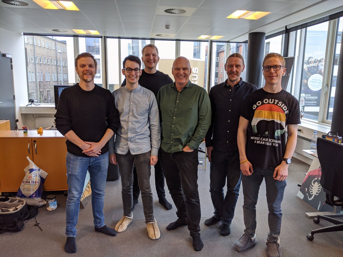 TunnelVisionG's tweet photo. Thanks for the great visit in our Aalborg office today @ImDavidBateson ! :) https://t.co/uw9ctsL0ro