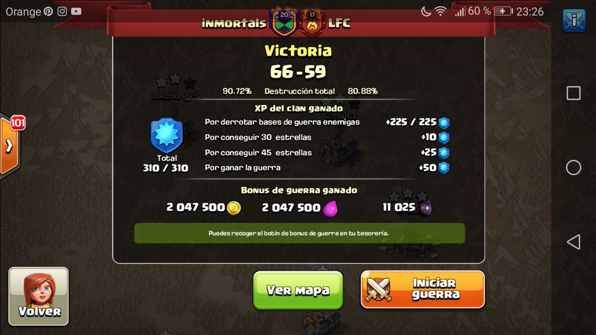 Ya llego nuestra 500 victoria, vamos a por 500 mas💪🏼💪🏼💪🏼