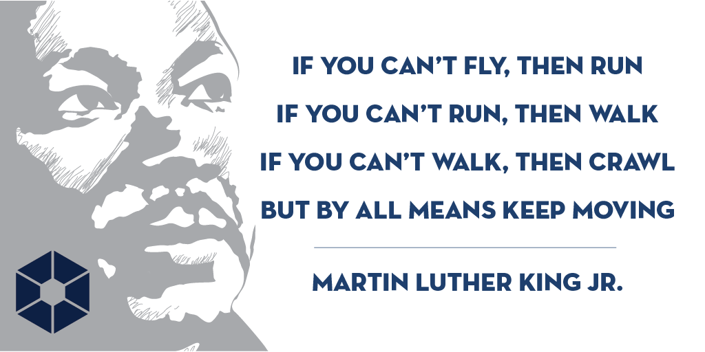 Textiles_USA's tweet photo. Today we honor the life &amp; legacy of a civil rights leader - Martin Luther King Jr. 

“By all means keep moving”

[Your mattress deserves the best - wrap it in a Precision FR Solution]

#precisiontextiles #slumbershield #FRbarriers #martinlutherking https://t.co/viveNSBr19