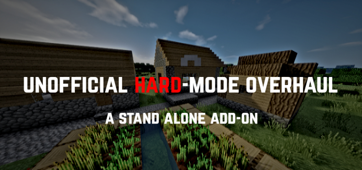 MCPEDL's tweet photo. Unofficial Hard-Mode Patch - Add-on - Updated! - https://t.co/E1upS91sM3 - By @LastoftheSorrow https://t.co/VtJe5oJFo0