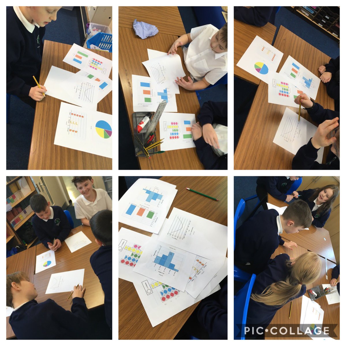 SpringCottagePS's tweet image. #springcottage5T looked at a range of charts and graphs to understand different ways of recording data before attempting it ourselves tomorrow #springcottagemaths