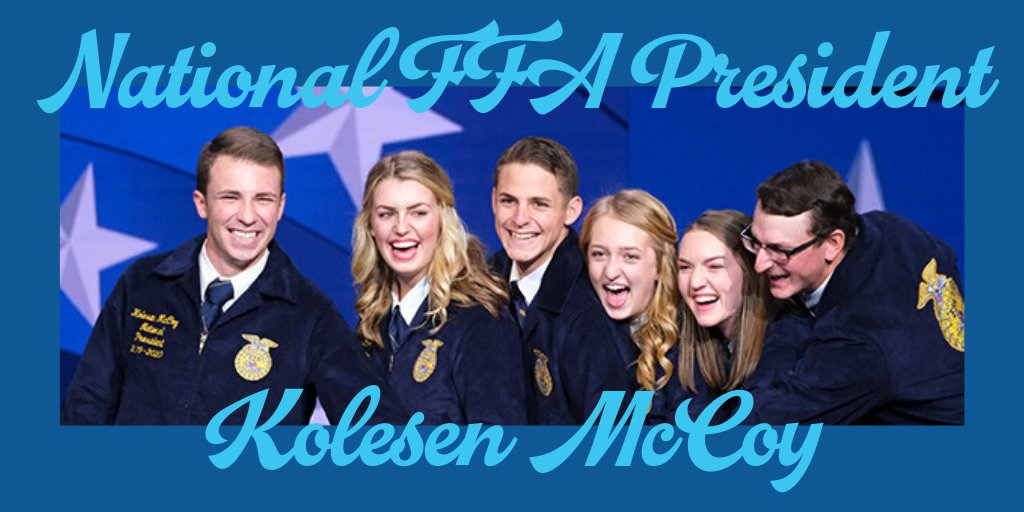 Ohiosoycouncil's tweet photo. “GrowNextGen served as a great vehicle for myself to become involved in the reality of agriculture in the 21st century.” - @Kolesen_McCoy, @NationalFFA President #TransferringKnowledge
See how @GrowNextGen helped cultivate his passion for agriculture: https://t.co/hGtBfqk4qU https://t.co/imXso7Dw7f