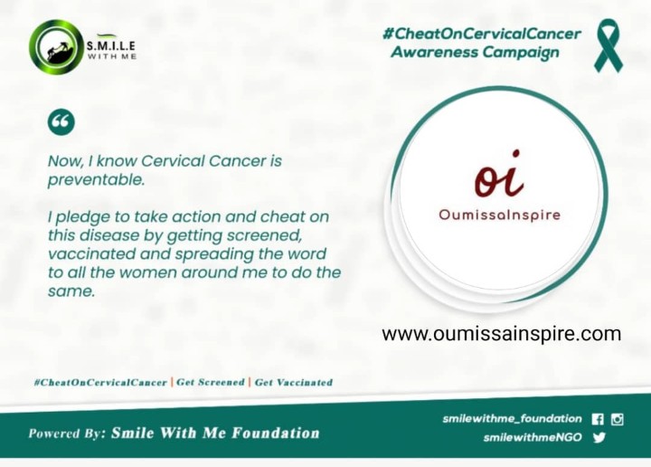 oumissa_inspire's tweet image. Why endure pain, distress, financial costs, and even death when there are ways to prevent it?

There is no reason for women to die from cervical cancer when vaccines and screening exist. Even cases caught early can be treated.

Join the train to #CheatOnCervicalCancer