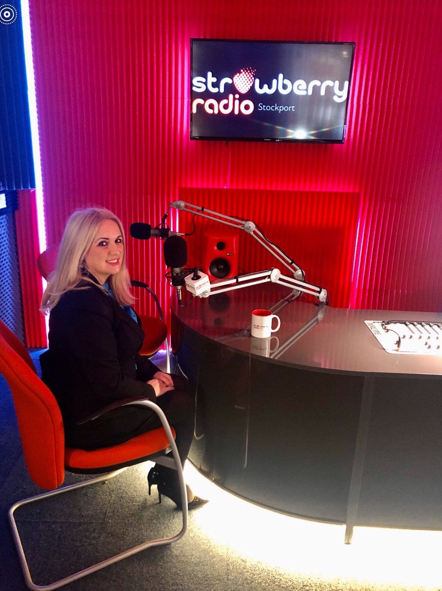 Today I met with the beautiful Chelsea AJ <a href="/StrawberryRadi1/">Strawberry Radio Stockport</a> discussing why I recently set up my own business why networking is key and why I love recruitment #recruitment #Stockport #localradio #talent #localbusiness #networking #yourgrowthisourbusiness