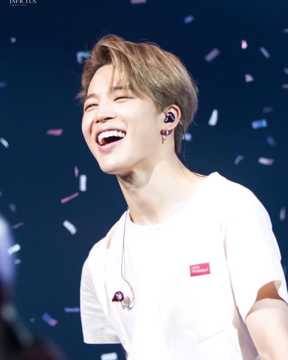 When he laughs with his whole body and his eyes completely disappear? Devastating, Park Jimin. Absolutely devastating.