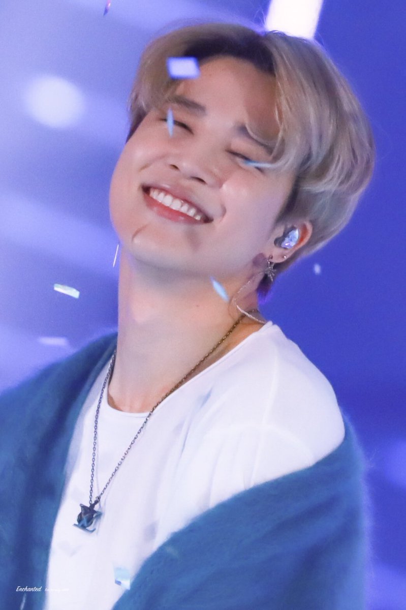 When he laughs with his whole body and his eyes completely disappear? Devastating, Park Jimin. Absolutely devastating.