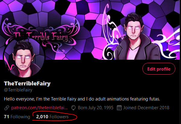 Daang we're at 2k followers now? Thank you so much everyone! I will release another short clip to celebrate