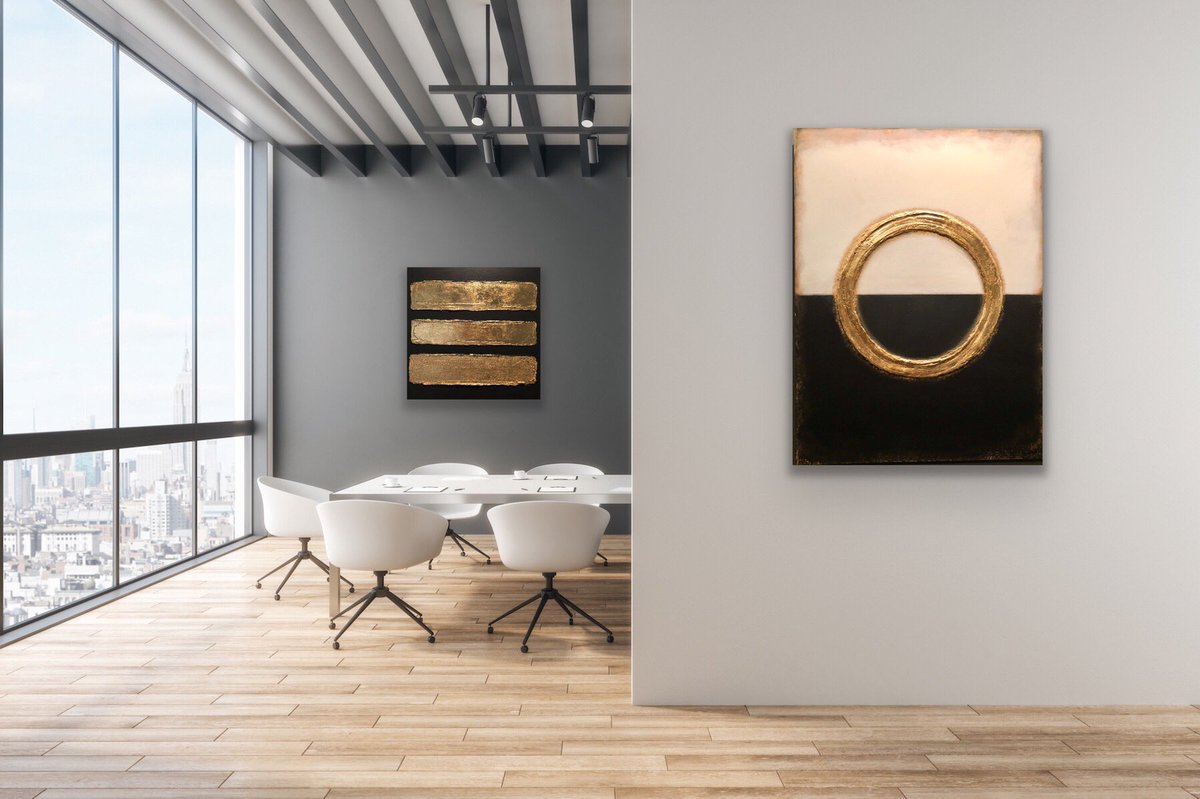 Styling art combinations this morning .. “Parallel” &amp; “Portal” balancing each other ... #abstractart #sculptural #sculpturalart #style #interiordesign #interiorart #acrylicart #abstractartist #acrylicartist #homedesign #parallel #portal #texasartist #austinartist #ukartist