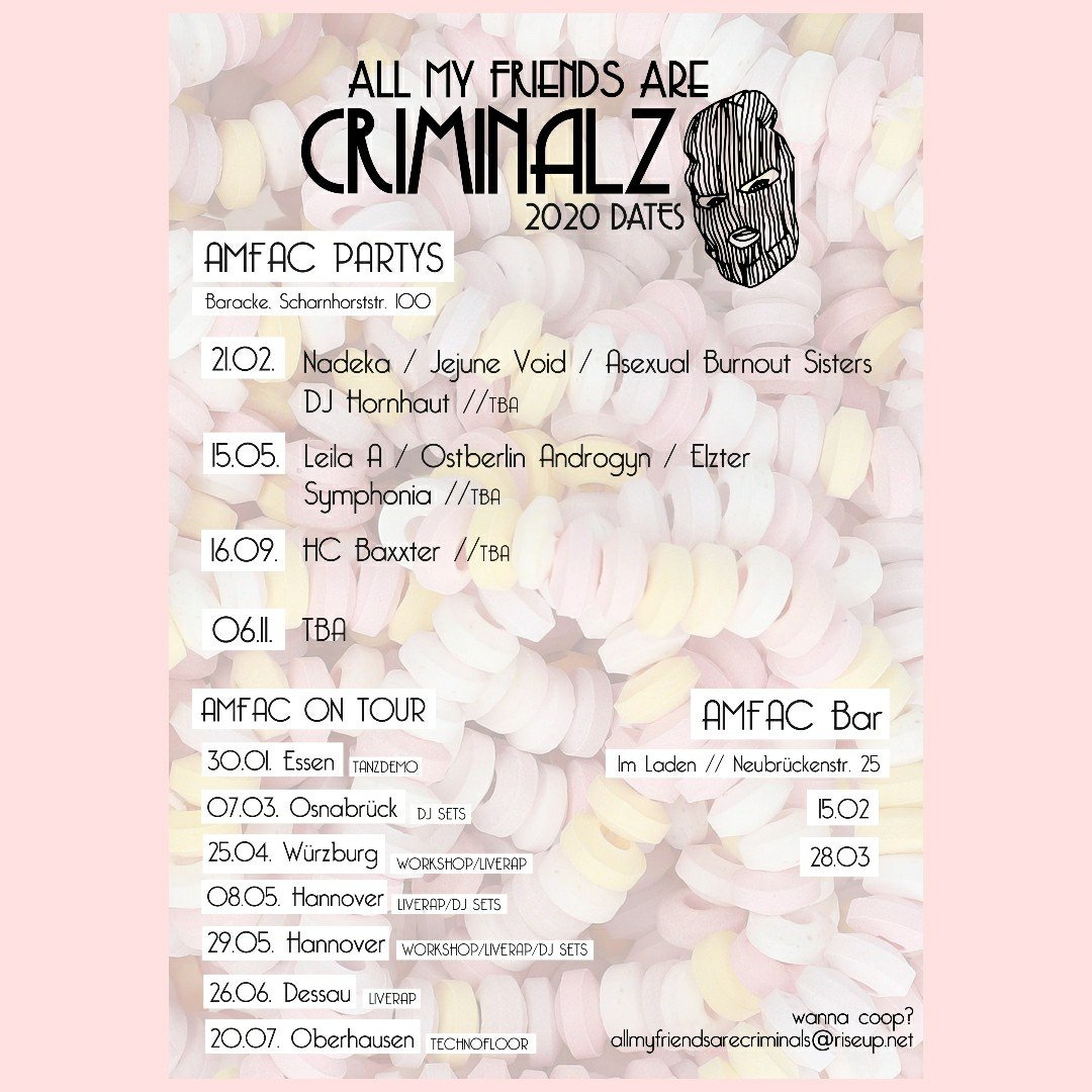 All My Friends Are Criminalz tweet media