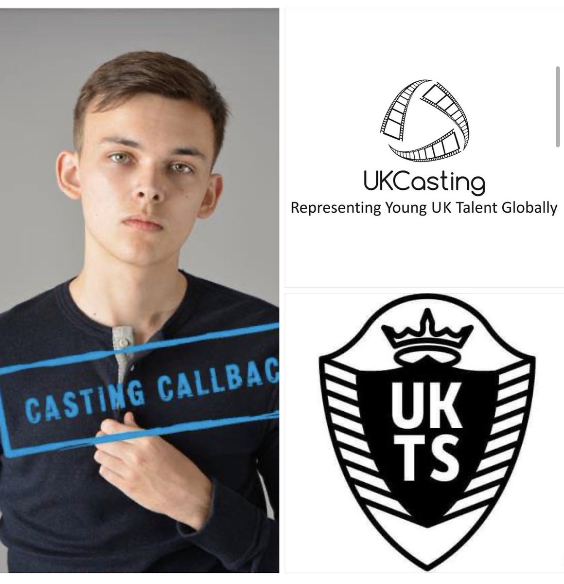 UKCastingAgency's tweet photo. @UKCastingAgency artist Jordan Rankin was invited to a callback audition TODAY in Manchester for a MAJOR BRAND COMMERCIAL. Best wishes Jordan.β£ #callbackaudition #ukcasting https://t.co/x2LGfcOwQV
