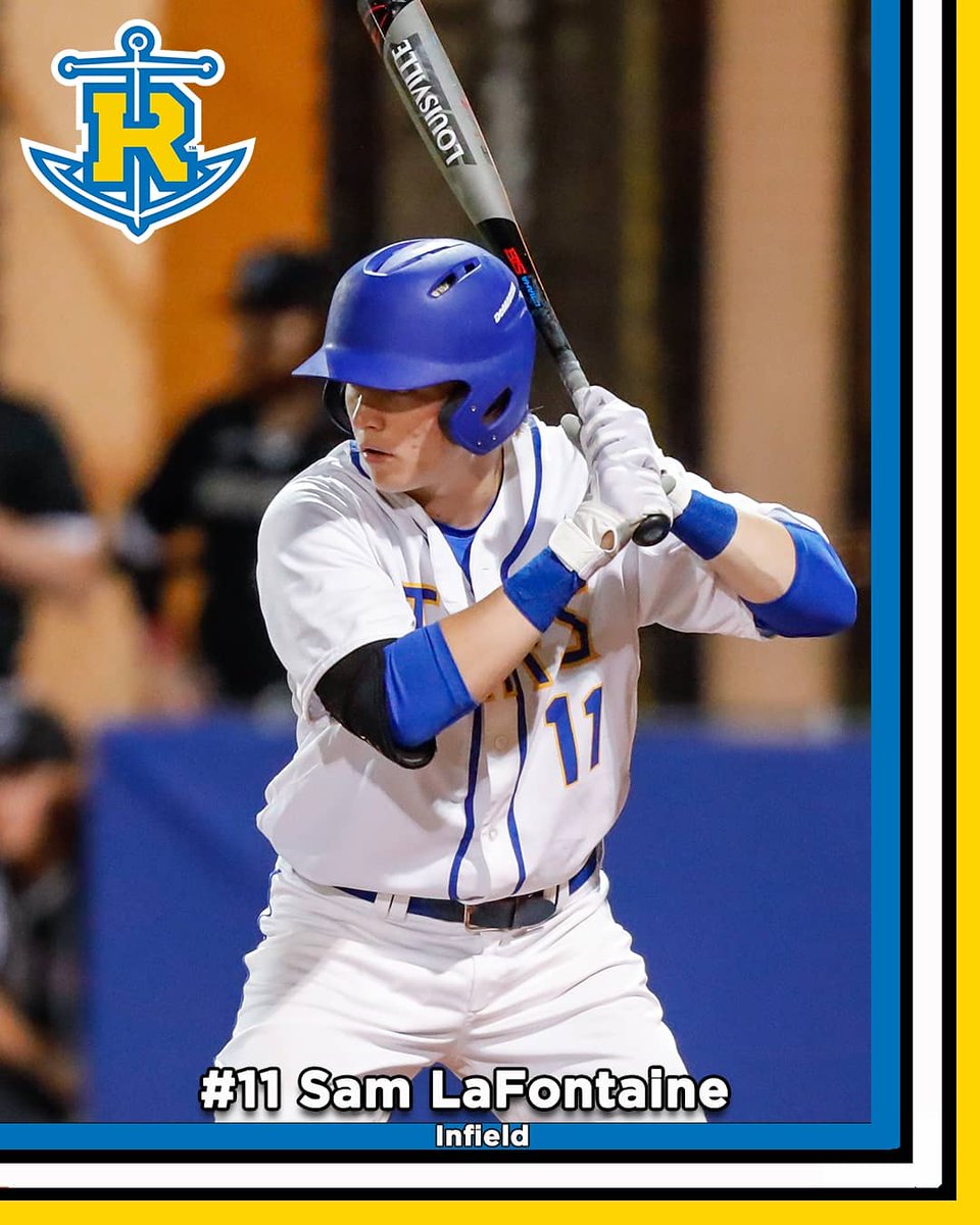 RollinsBaseball's tweet photo. Senior @samlaf10 can play anywhere in the infield and has sneaky pop from the left side..plus a real nice smile #TARNation⚓ https://t.co/K6dQiN3NOf