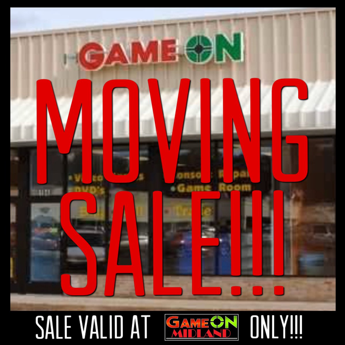 GameOnMichigan's tweet photo. ***GAME ON MIDLAND ONLY***
#MOVINGSALE!
🚚📦
10% OFF EVERYTHING in Stock!!! 😵🤑
#MtGSingles, #SealedMtG Product, Accessories, &amp; #VideoGames!
Not valid on preorders or special orders.
SALE ONLY VALID AT #GameOnMidland

#MovingDay #NewLocation #supportlocalbusiness #localgamestore https://t.co/0JtrkFchOA