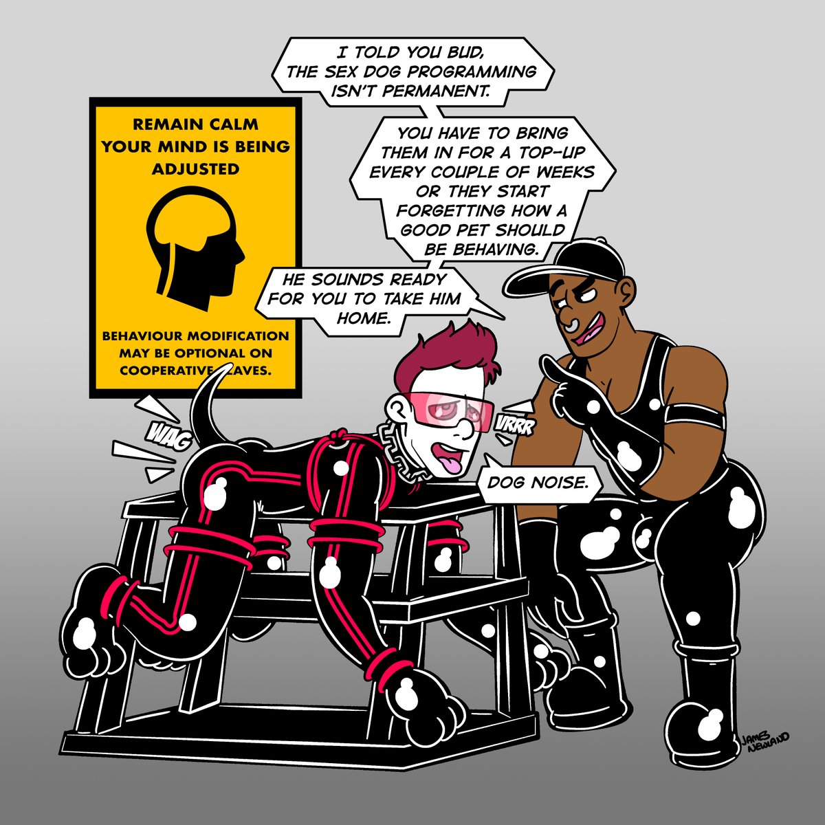 SpacePupSilver's tweet photo. Fun Fact: Hypnosis is not permanent.
If you really want your sex dog to remain dog brained for the foreseeable future remember to top them up regularly with booster sessions.
Ft: @Redflare500 
https://t.co/U9cssh5Kkr https://t.co/2NsczbmOdL