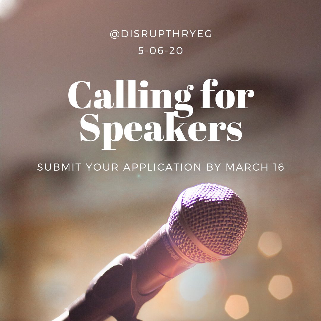 CALLING FOR SPEAKERS!   Are you someone who has a passion for empowering others?  We would love for you to consider joining our #disrupthryeg line of speakers for our next event.  Apply here: buff.ly/2POefex #disrupthr  #yeg #edmonton #yegevents #humanresources