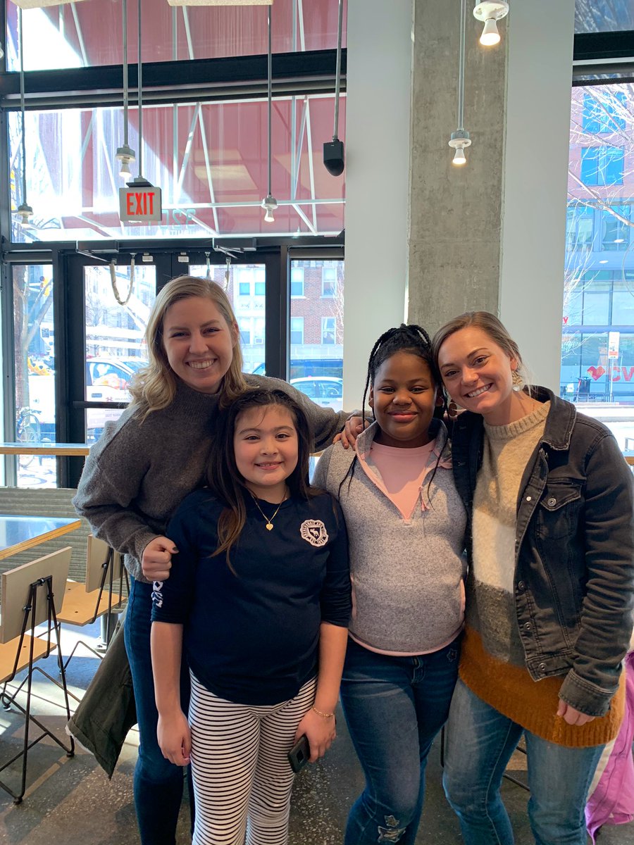 msclough4's tweet photo. lunch with our girlies who chose a restaurant outing for our Q1 auction tied to our class economy! happy MLK day! #4thgreaters https://t.co/UtvlTczKC8