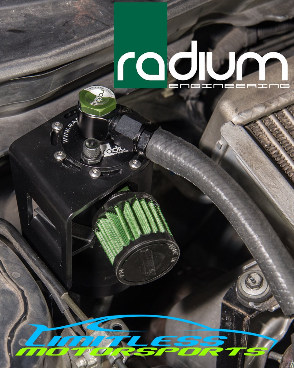 LimitlessMotors's tweet image. Radium Engineering Air-Oil-Separators (AOS) Available at Limitless Motorsports! Available in vehicle specific or universal kits.
#RadiumEngineering
#LimitlessMotorsports #TeamLimitless
