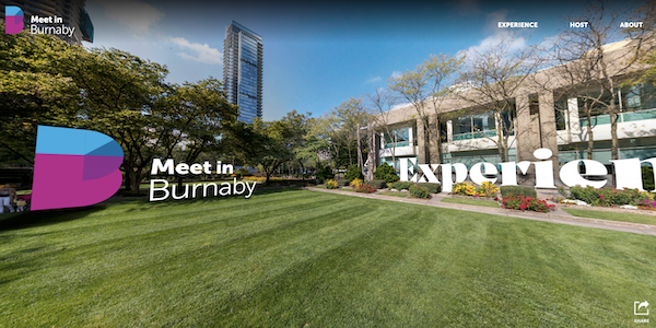 eyexpocanada's tweet photo. Eyexpo partnered with Tourism Burnaby to create an immersive experience that allows visitors to experience places of interest and events/conference spaces before they arrive! View Here 👉 https://t.co/aDaPbWIx3J https://t.co/Al1doup790